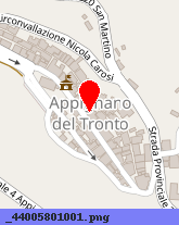 posizione della COMUNE DI APPIGNANO DEL TRONTO