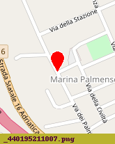 posizione della SUPERMERCATO MARINA SRL