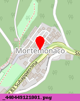 posizione della PRO LOCO DI MONTEMONACO