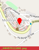 posizione della MUNICIPIO DI MONTEPRANDONE