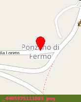 posizione della MUNICIPIO DI PONZANO DI FERMO