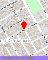 posizione della AGENZIA IMMOBILIARE CAMAIORE DI ZAMORA SAS