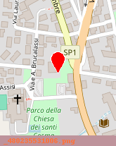 posizione della RISTORANTE PIZZERIA CAPRI SRL