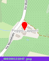 posizione della FATTORIA POGGIO CAPPONI