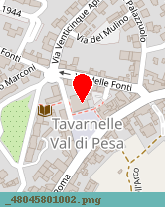 posizione della COMUNE DI TAVARNELLE VAL DI PESA