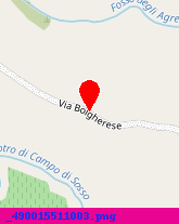 posizione della AZIENDA AGRICOLA VILLA CAPRARECCIA SS