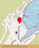 posizione della CIRCOLO NAUTICO ISOLA DI CAPRAIA SRL