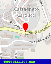 posizione della COMUNE DI CASTAGNETO CARDUCCI