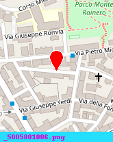 posizione della SCUOLA DI DANZA ANNIE DI MARANZANA SORELLE SDF
