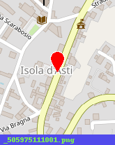 posizione della COMUNE DI ISOLA D-ASTI