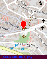 posizione della VIZI E VIRTU-CENTRO ESTETICO DI TRENTI TIZIANA TIZIANA