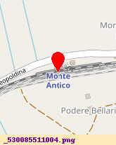 posizione della CASTELLO DI MONTE ANTICO SRL