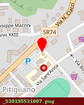 posizione della PIZZERIA CHALET IL NOCE