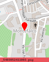 posizione della TESSUTI DI MONTEFALCO UNO SRL