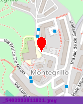 posizione della LAVANDERIA MONTEGRILLO (SNC)