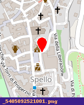 posizione della LE INFIORATE DI SPELLO