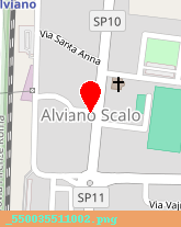 posizione della HOTEL ALVIANO