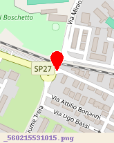 posizione della PIZZERIA TRE ARCHI DI MASSAINI M LEDA e C (SNC)