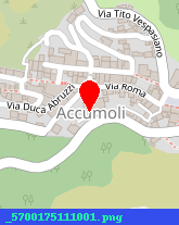 posizione della MUNICIPIO DI ACCUMOLI