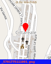 posizione della MUNICIPIO DI CITTAREALE