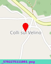 posizione della CASA FAMIGLIA COMUNE DI COLLI SUL VELINO