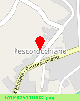 posizione della MUNICIPIO DI PESCOROCCHIANO