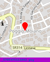 posizione della COMUNE POGGIO MOIANO