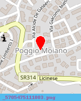 posizione della COMUNE POGGIO MOIANO