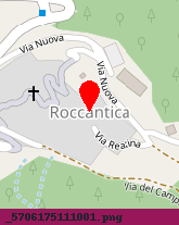 posizione della COMUNE DI ROCCANTICA