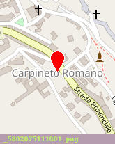 posizione della COMUNE DI CARPINETO ROMANO