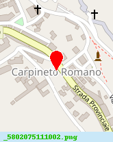 posizione della COMUNE DI CARPINETO ROMANO