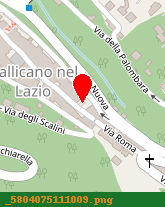 posizione della COMUNE GALLICANO NEL LAZIO