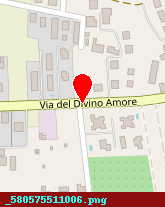 posizione della VILLA DELLE ROSE SAS DI CIAMPRICOTTI FEDERICA