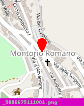posizione della COMUNE DI MONTORIO ROMANO
