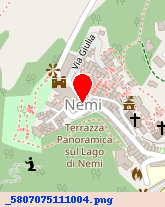 posizione della COMUNE DI NEMI