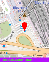 posizione della TIBURTINA 96 SRL