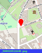 posizione della HOTEL LUDOVISI PALACE