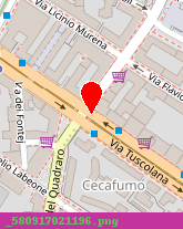 posizione della CASALE DEI PINI SRL