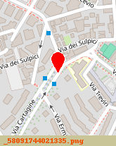 posizione della PAF SRL PUBBLICITÀ