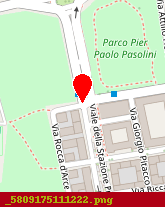 posizione della COMUNE DI ROMA RIPARTIZIONE X VILLA DEI GORDIANI