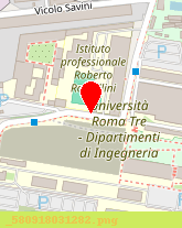 posizione della UNIVERSITA' ROMA TRE - DIPARTIMENTO FISICA E AMALDI