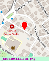 posizione della CLINICA VALLE GIULIA