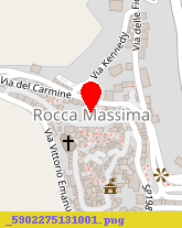 posizione della ASSOCIAZIONE PRO LOCO ROCCA MASSIMA