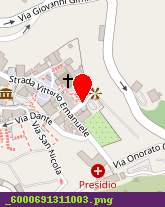 posizione della CATTEDRALE DI ANAGNI