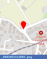 posizione della CASA DI CURA VILLA IGEA SRL