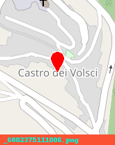 posizione della COMUNE DI CASTRO DEI VOLSCI