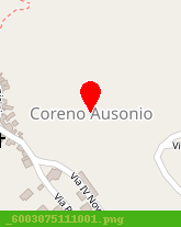 posizione della COMUNE DI CORENO AUSONIO