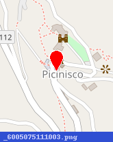 posizione della COMUNE DI PICINISCO - CENTRALINO -