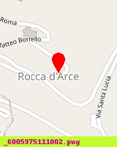 posizione della COMUNE DI ROCCADARCE