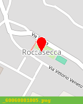 posizione della SCUOLA MATERNA ROCCASECCA CENTRO